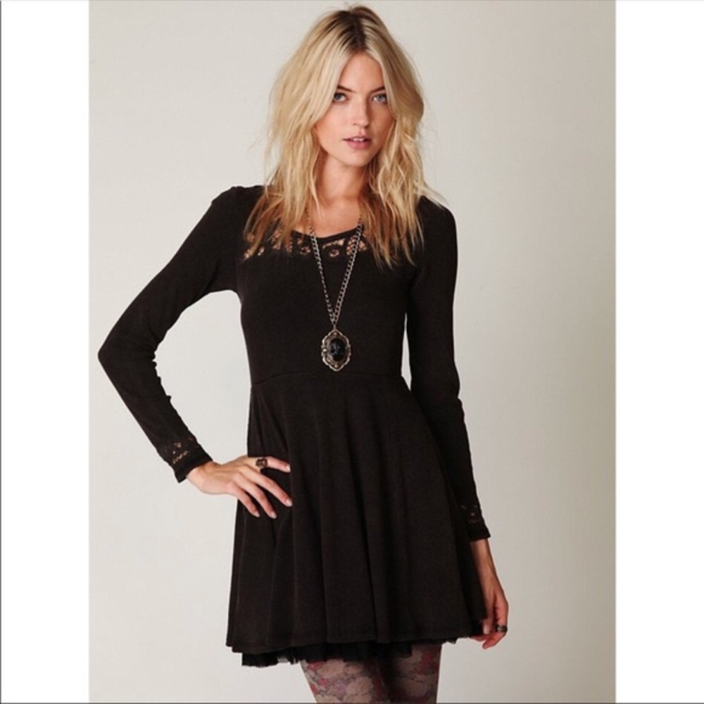 Free People long-sleeve dress